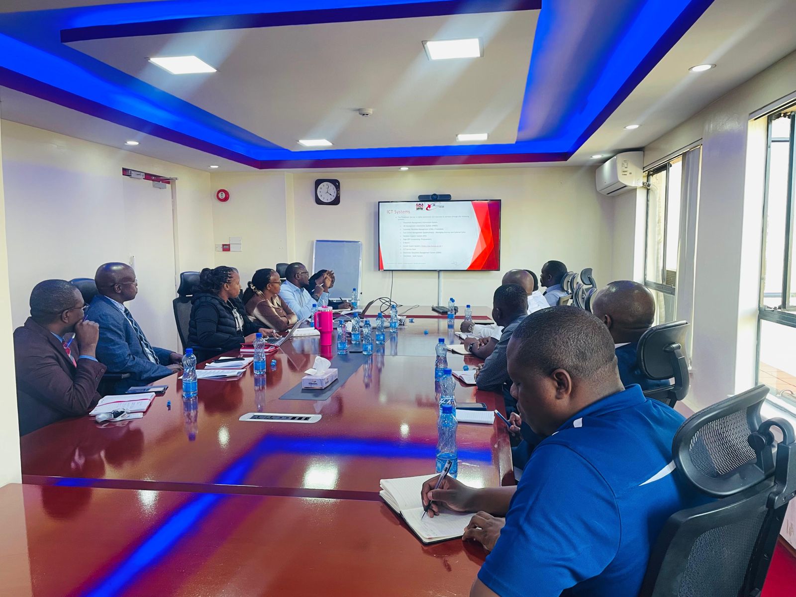 Meeting at KUCCPS HQ