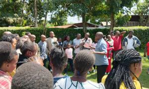Sensitisation and application support at MCK churches at Ngunguru and Maua, Meru County on 25/5/2025.