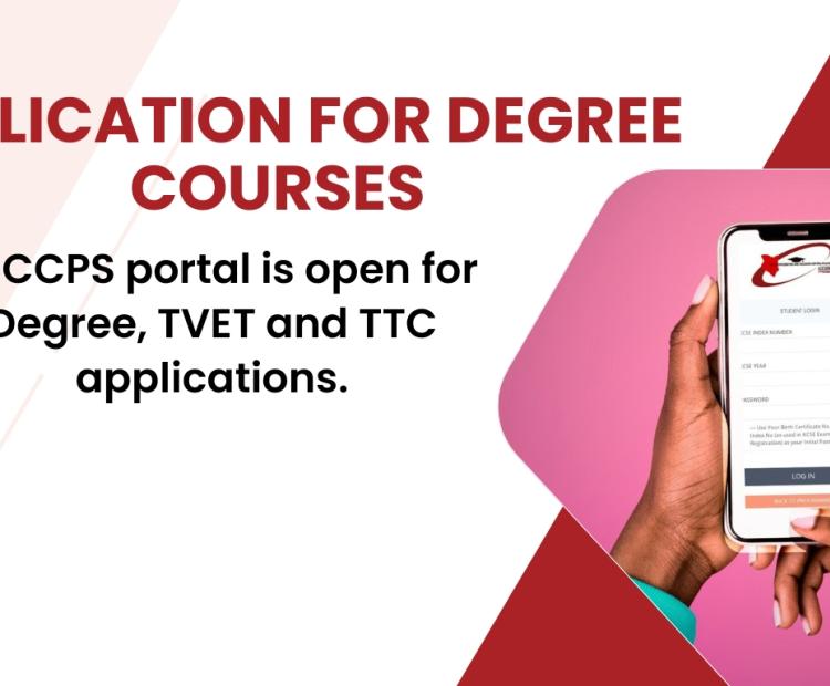 APPLICATION FOR PLACEMENT TO UNIVERSITIES 